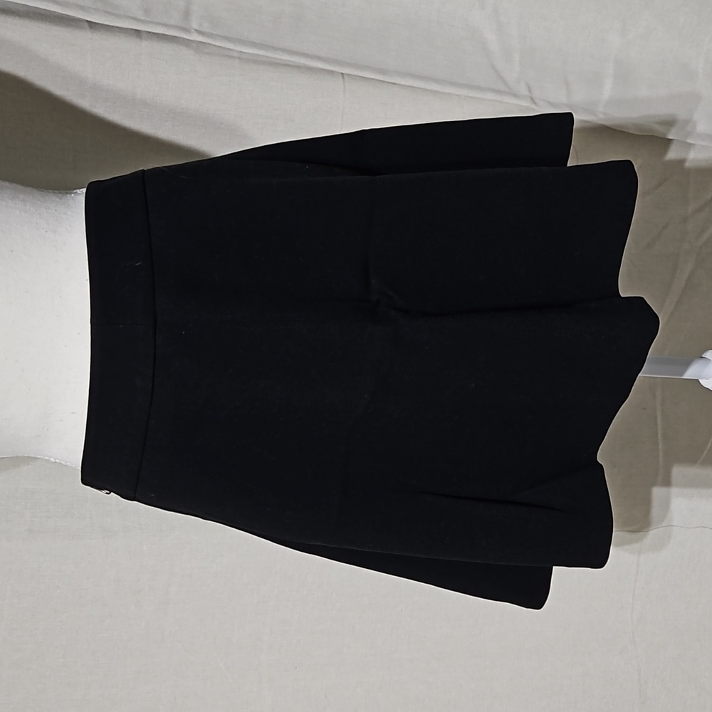Loft black mini with accented side zipper - Picture 1 of 5